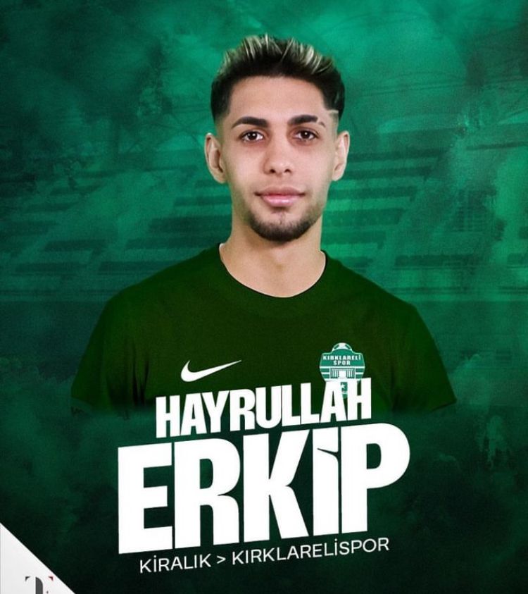 Kayserisporlu Hayrullah Erkip, kiralık olarak Kırklarelispor’da